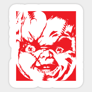 chucky Sticker